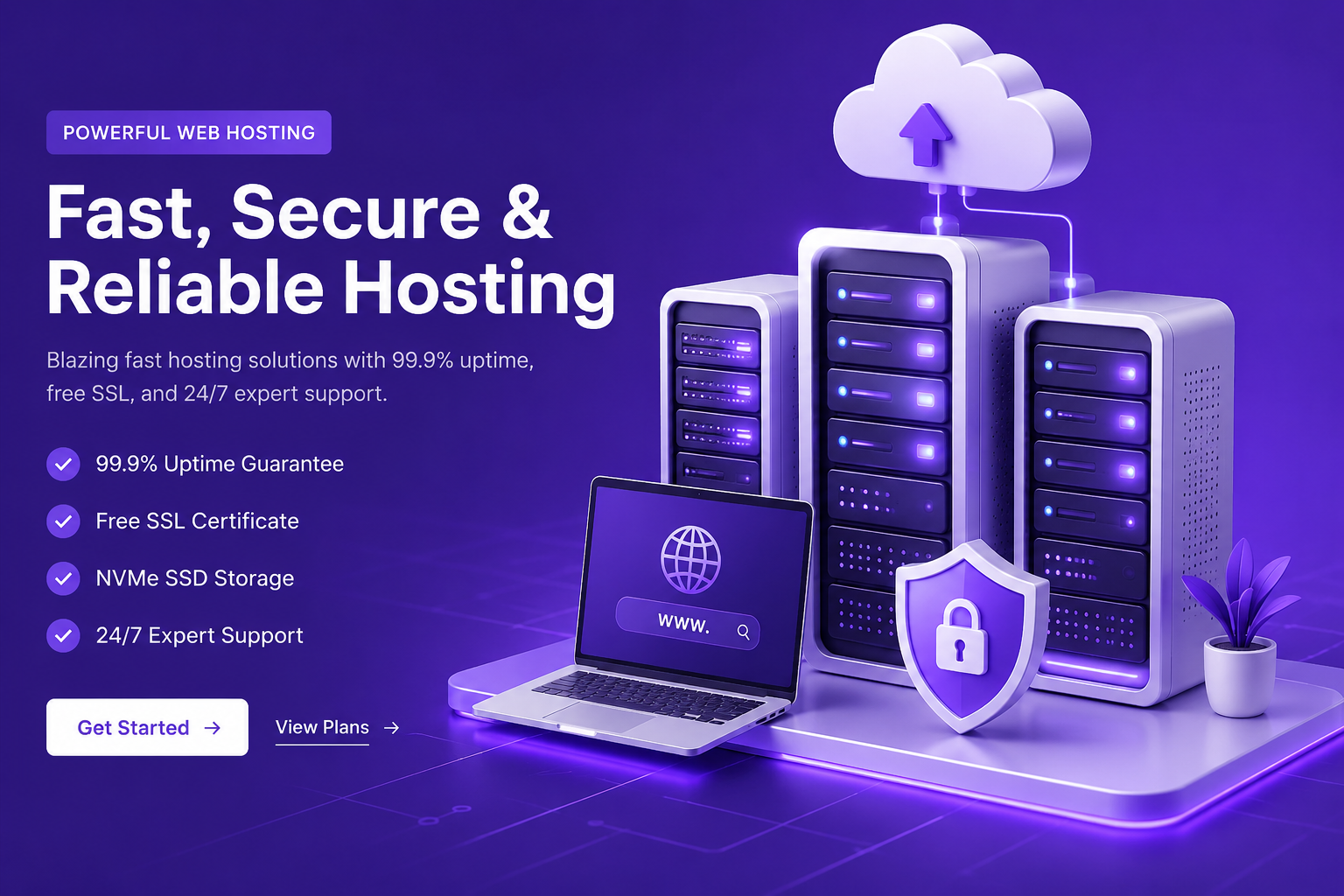 SimpalHost Hero